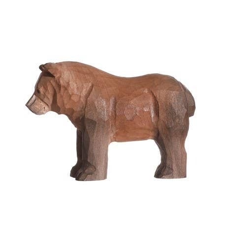 Wudimals® Wooden Brown Bear Animal Toy The Milford Treehouse